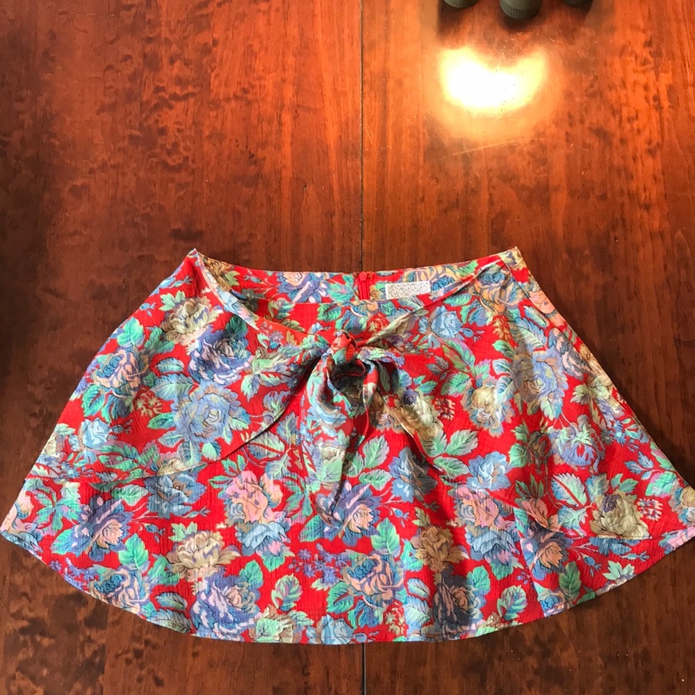 Floral Patterned Skirt